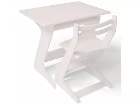 Стол письменный юнпион 1 (millwood) белый 80x76x60 см.