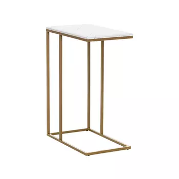 Стол придиванный калифорния агами голд (leset) золотой 50x70x31 см.
