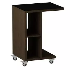 Стол приставной лезетт (leset) черный 40x67x50 см.