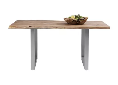 Стол pure nature (kare) коричневый 160x77x80 см.