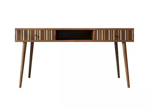 Стол рабочий berber (etg-home) мультиколор 150x75x60 см.