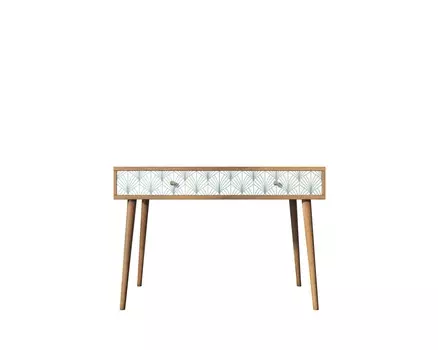 Стол рабочий berber (etg-home) зеленый 110x75x60 см.