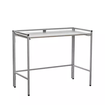 Стол раскладной энзо (leset) серый 100x79x50 см.