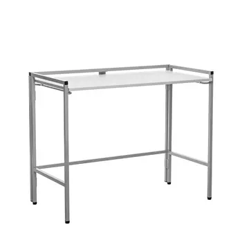 Стол раскладной энзо (leset) серый 100x79x50 см.