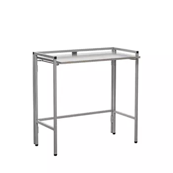 Стол раскладной энзо (leset) серый 80x79x45 см.