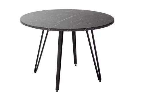 Стол raymond 110см, графит (bradexhome) черный 75 см.