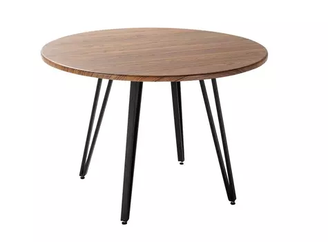 Стол raymond 110см, орех (bradexhome) коричневый 75 см.