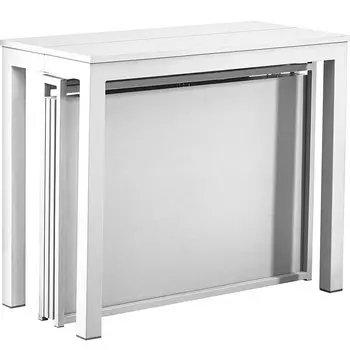 Стол раздвижной alba , белый (bradexhome) белый 52x81x90 см.