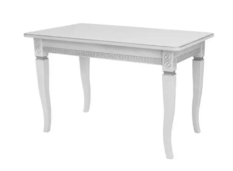 Стол раздвижной дакота (leset) белый 70x76x120 см.