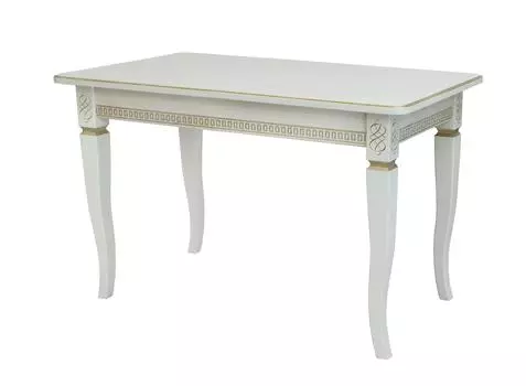 Стол раздвижной дакота (leset) белый 70x76x120 см.