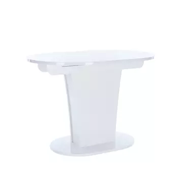 Стол раздвижной флер (leset) белый 110x75x80 см.