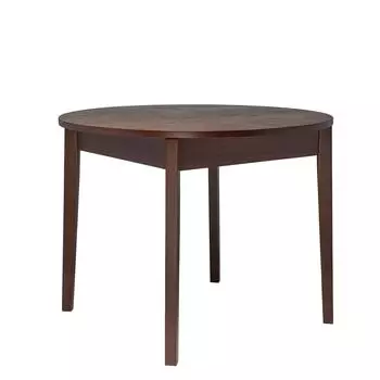 Стол раздвижной говард (leset) коричневый 76x100.0x100.0 см.