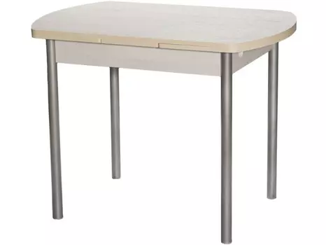 Стол раздвижной (древпром) бежевый 100x75x67 см.