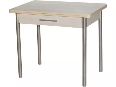 Стол раздвижной (древпром) бежевый 90x75x60 см.