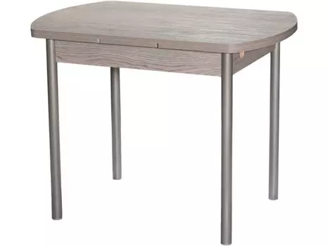 Стол раздвижной (древпром) серый 100x75x67 см.