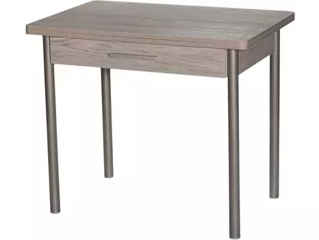 Стол раздвижной (древпром) серый 90x75x60 см.