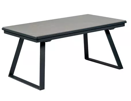 Стол раздвижной lion серый (bradexhome) серый 160x75x90 см.
