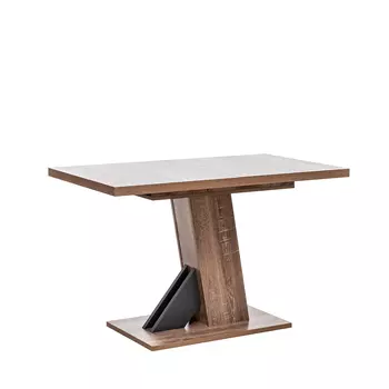 Стол раздвижной луссо (leset) коричневый 120x75x68 см.