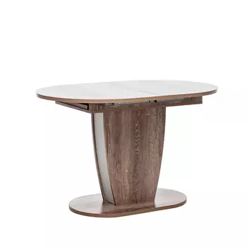 Стол раздвижной меган (leset) коричневый 120x75x80 см.