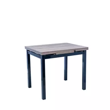 Стол раздвижной париж 1р (leset) черный 90x75x70 см.