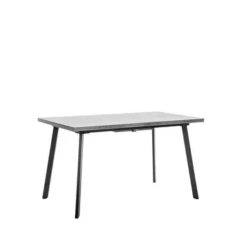 Стол раздвижной шенон (leset) черный 140x74x80 см.