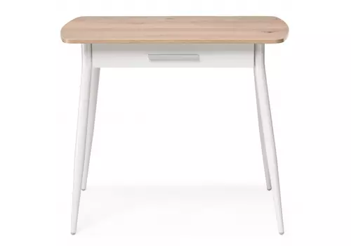 Стол ревари (woodville) белый 60x76x90 см.