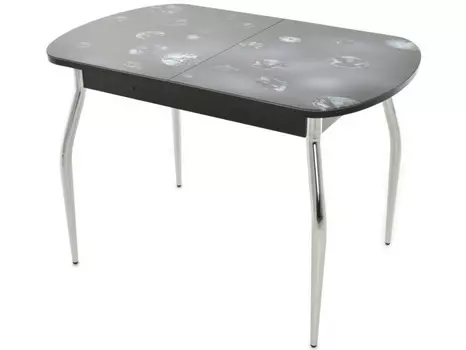 Стол «ривьера» (аврора) черный 110x74x70 см.