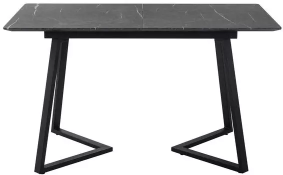 Стол роналдо раздвижной (r-home) черный 120x75x80 см.