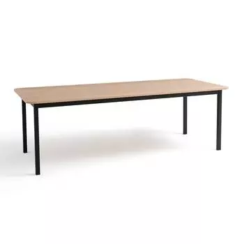 Стол ryta (laredoute) коричневый 230x75x100 см.