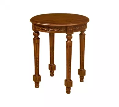 Стол (satin furniture) коричневый 60 см.