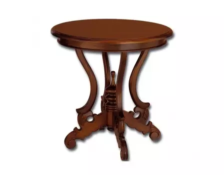 Стол (satin furniture) коричневый 65 см.