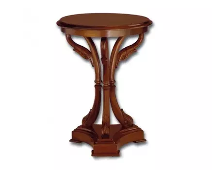 Стол (satin furniture) коричневый 70 см.