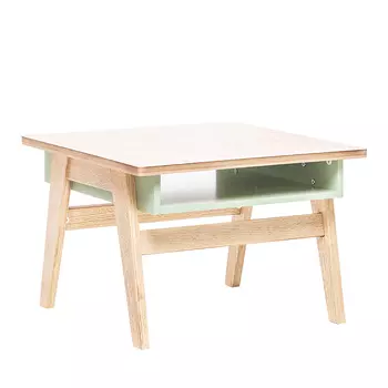 Стол сканди (leset) бежевый 65x44x65 см.