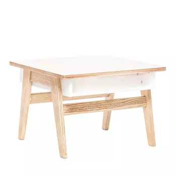 Стол сканди (leset) бежевый 65x44x65 см.