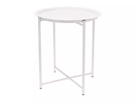 Стол складной matt white (ogogo) белый 52 см.