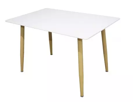 Стол snow (bradexhome) белый 120x74x80 см.