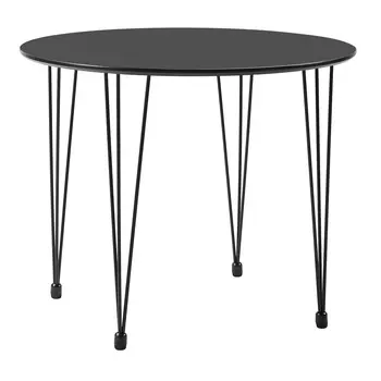 Стол solution чёрный (bradexhome) черный 75 см.