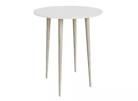 Стол спутник мини белый (woodi) белый 74 см.