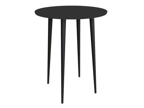 Стол спутник мини черный (woodi) черный 74 см.