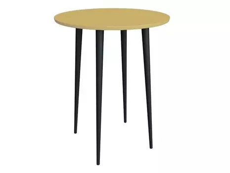 Стол спутник мини охра (woodi) желтый 74 см.