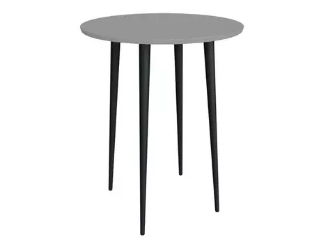 Стол спутник мини светло-серый (woodi) серый 74 см.