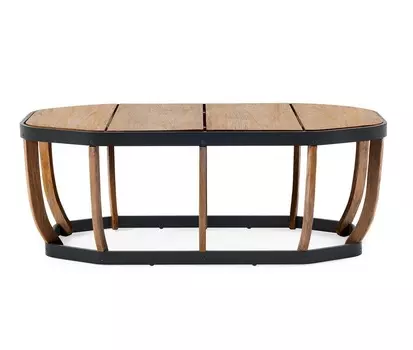 Стол swing (ethimo) коричневый 110x40x57 см.