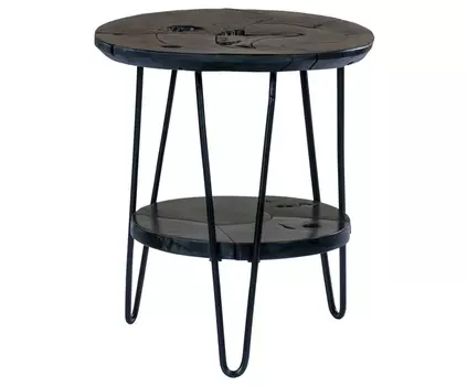 Стол (to4rooms) черный 45x50x45 см.