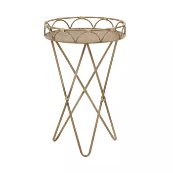 Стол (to4rooms) коричневый 40x64x40 см.