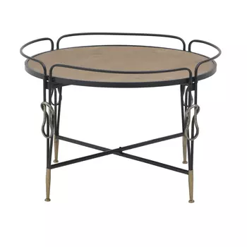 Стол (to4rooms) коричневый 78x53x78 см.