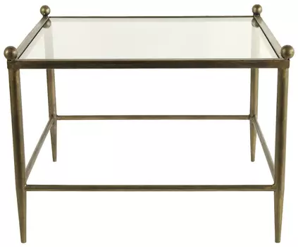 Стол (to4rooms) золотой 50x38x50 см.