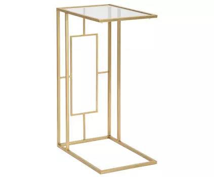 Стол (to4rooms) золотой 60x40x25 см.
