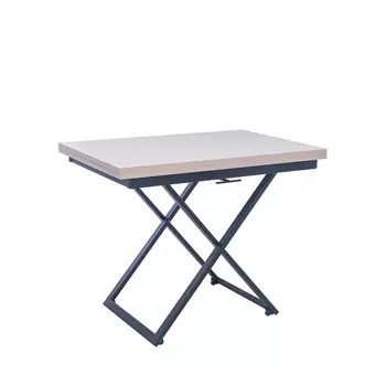 Стол-трансформер манхэттен (leset) черный 100x76x70 см.