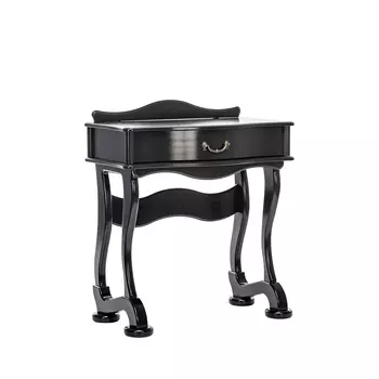 Стол туалетный джульетта (leset) черный 75x86x42 см.