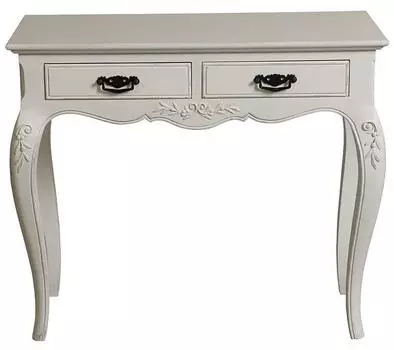 Стол туалетный малый марсель (инлавка) белый 90x77x40 см.